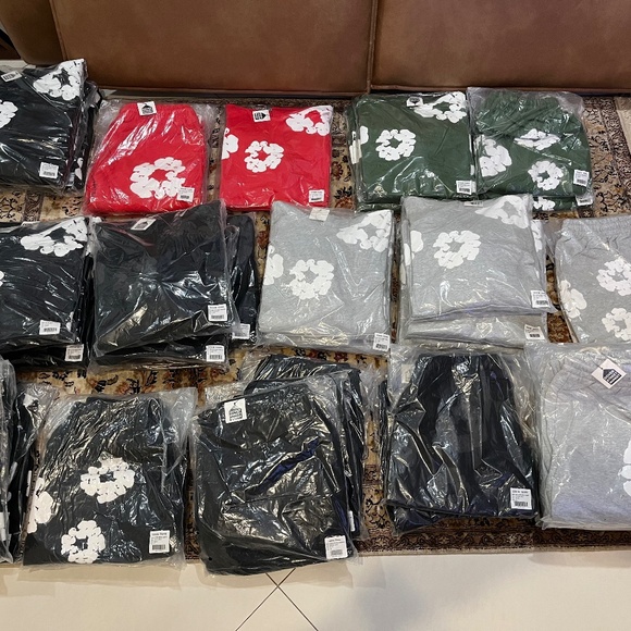 Denim Tear Hoodies/Sweatpants/Shorts S-M-L